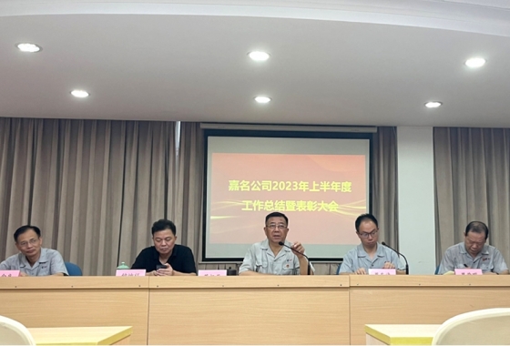 公司召開(kāi)2023年上半年度工作總結(jié)暨表彰大會(huì)